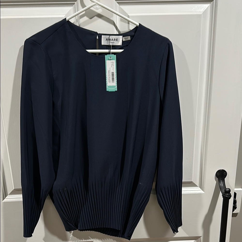 Women's Navy Blouse